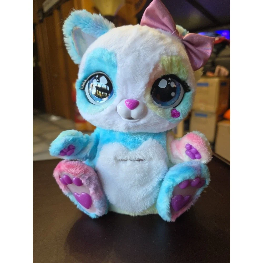 Peek-A-Roo, Interactive Rainbow Plush Toy & Baby with Bonus Bows Actions‎ Sounds